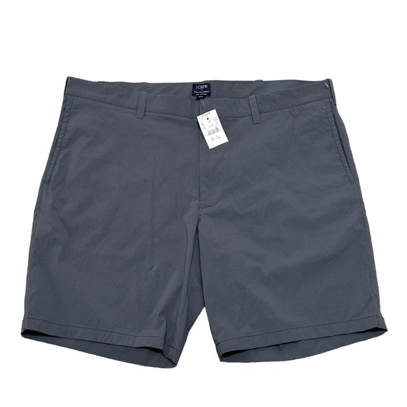 Men's J. Crew Golf  38 Large Chino Khakis Shorts Gray Flex Gramercy Stretch NWT - Picture 3 of 9